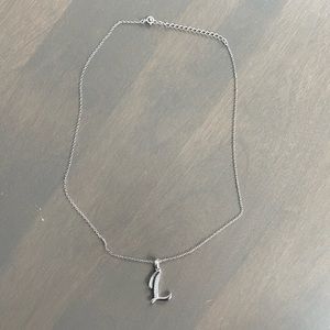 Initial Necklace - L